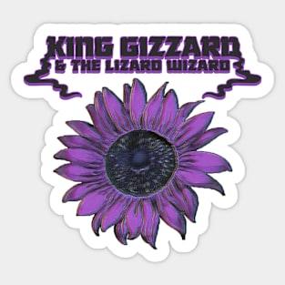 King Gizzard And The Lizard Wizard SunFLOWer Sticker